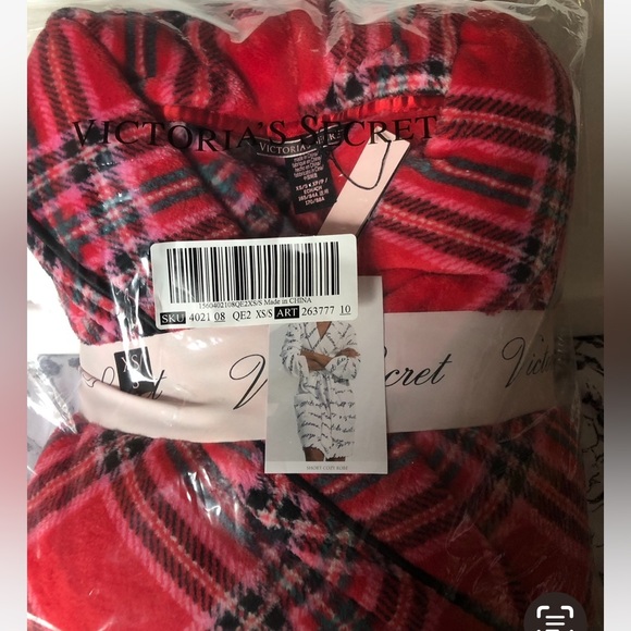 Victoria's Secret Plaid Sherpa doux, 127 x 152,4 cm